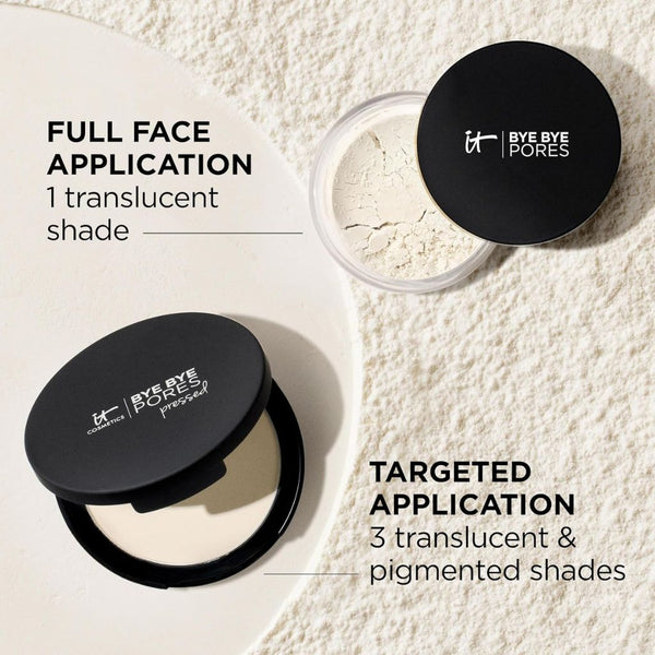 IT Cosmetics  Bye Bye Pores Airbrush Finish Pressed Powder