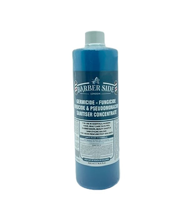 Ican London  Barber Side London Germicide Turquoise Solution
