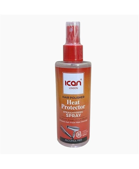 Ican London Ican Hair Polisher Heat Protector Straightening Spray