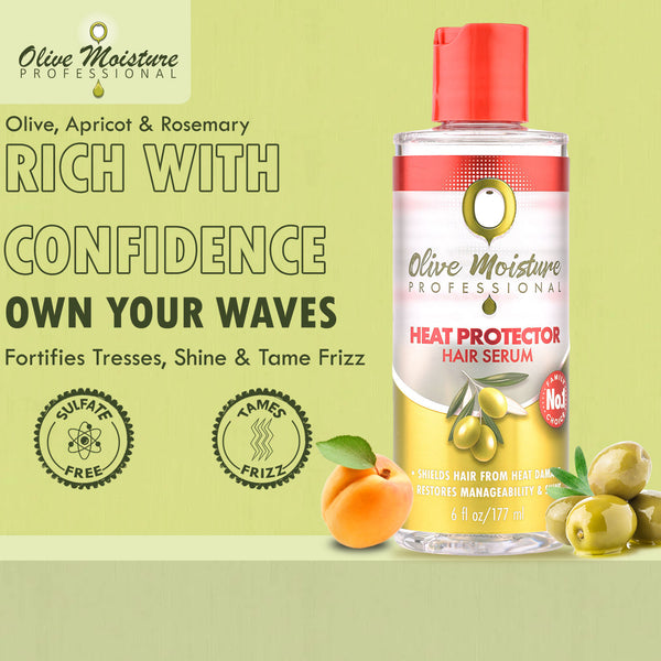 Olive Moisture Professional Heat Protector Hair Serum - 177ml