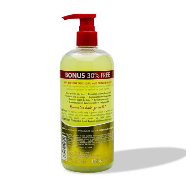 Olive Moisture Professional Hair Growth Shampoo - 473ml - Afro Hair Boutique