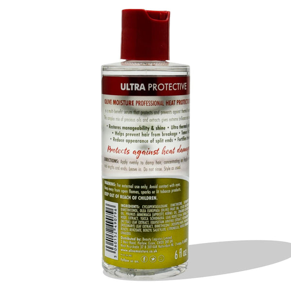 Olive Moisture Professional Heat Protector Hair Serum - 177ml - Afro Hair Boutique