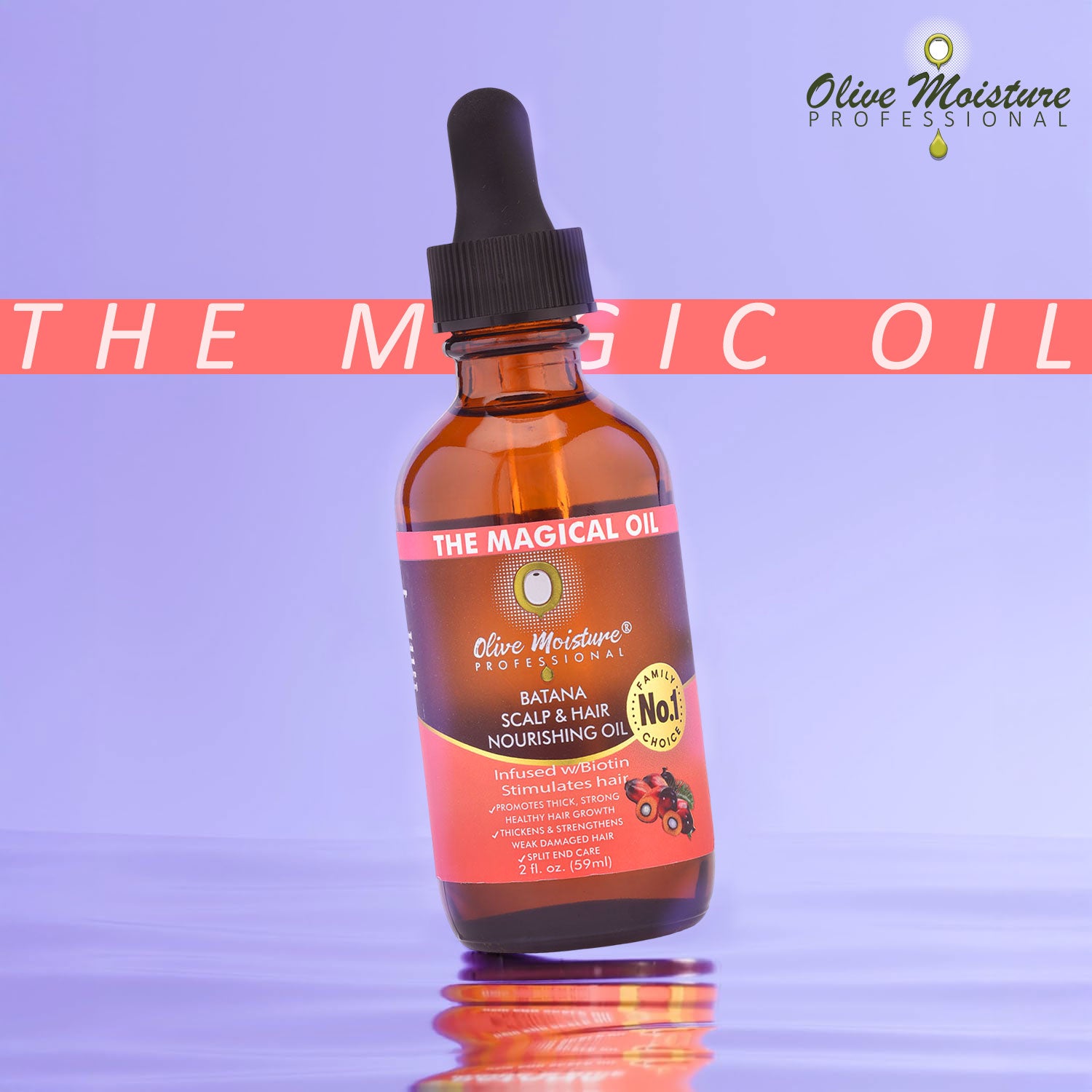 Olive Moisture Professional Batana Scalp And Hair Nourishing Oil 59ml