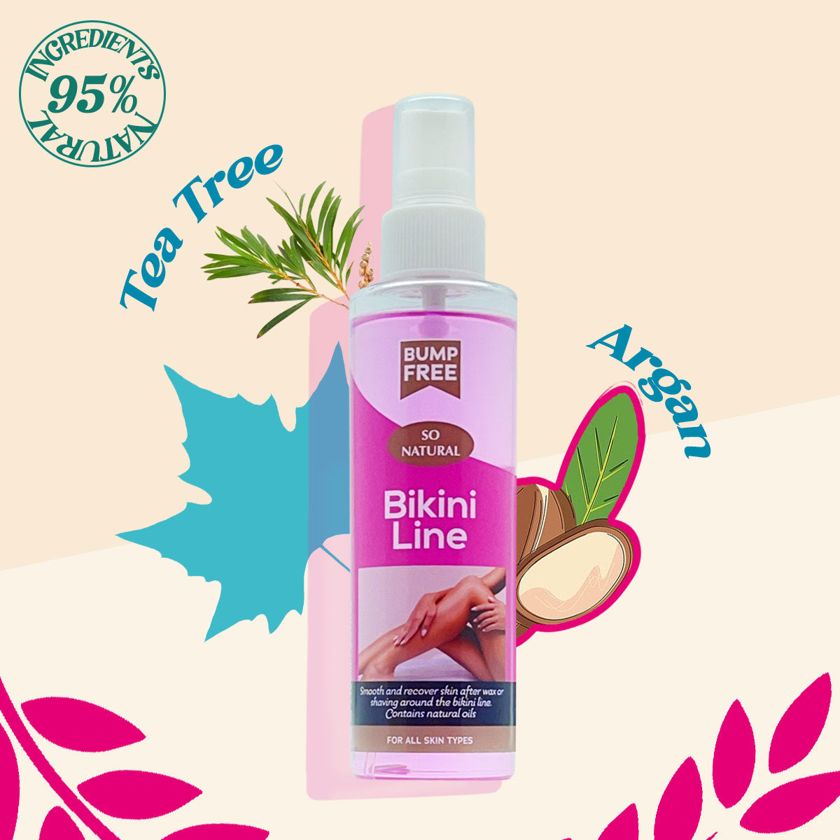 Bump Free So Natural Bikini Line Oil 100ml