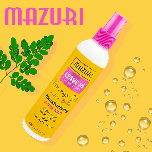 Mazuri Leave In Collection Moisturizing Shine Mist 237ml - Afro Hair Boutique