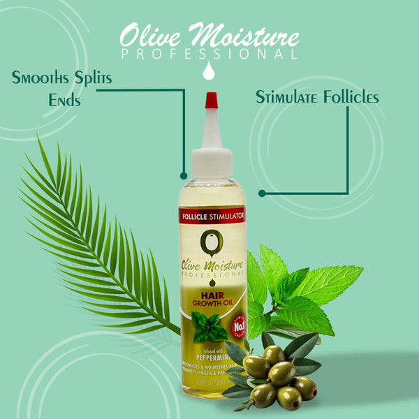 Olive Moisture Professional Hair Growth Oil - 200ml - Afro Hair Boutique