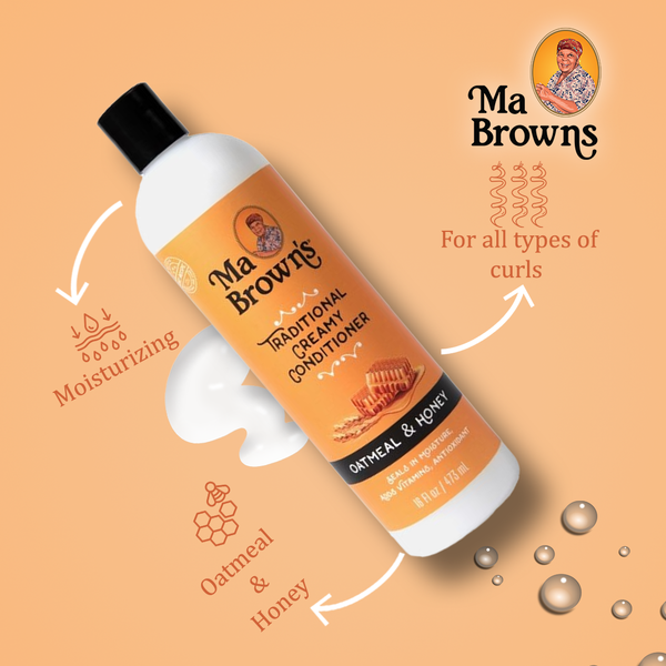 Ma Browns Traditional Creamy Conditioner With Oatmeal And Honey - 473ml