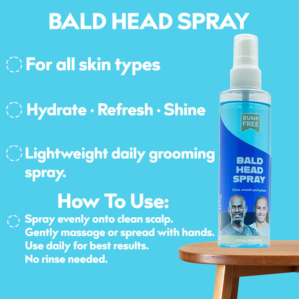 Bump Free Bald Head Spray 100ml - Afro Hair Boutique