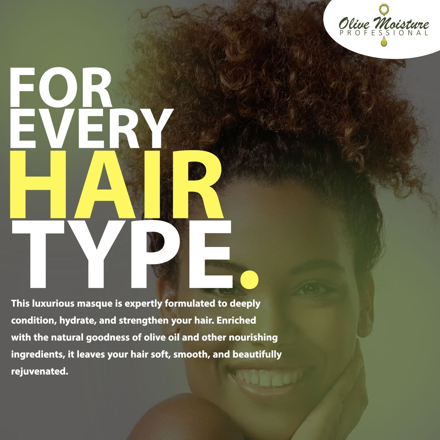Olive Moisture Professional Hair Masque - 454ml