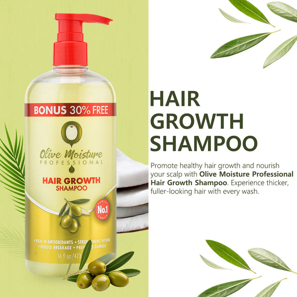 Olive Moisture Professional Hair Growth Shampoo - 473ml
