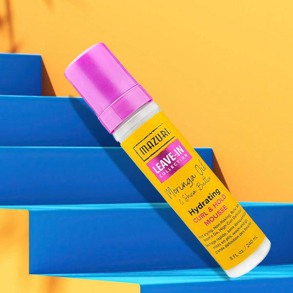 Mazuri Leave In Collection Hydrating Curl And Hold Mousse 240ml - Afro Hair Boutique
