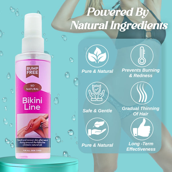 Bump Free So Natural Bikini Line Oil 100ml - Afro Hair Boutique