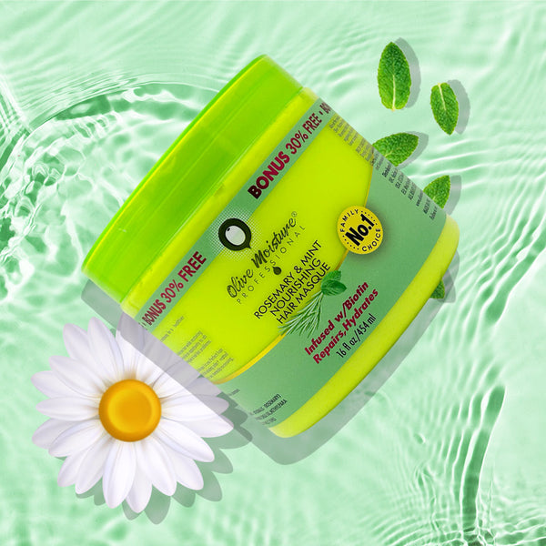 Olive Moisture Professional Rosemary And Mint Nourishing Hair Mask 454ml - Afro Hair Boutique