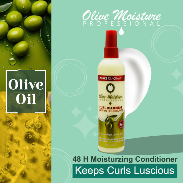 Olive Moisture Professional Curl Defining Leave In Conditioner - 250ml - Afro Hair Boutique