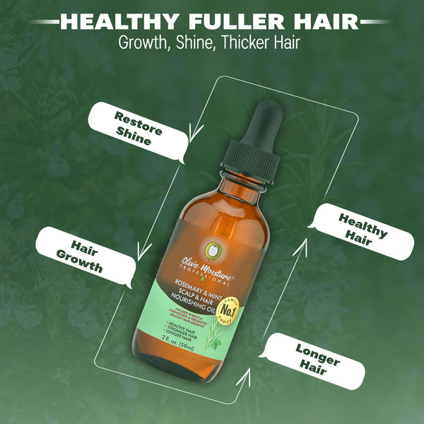 Olive Moisture Professional Rosemary And Mint Scalp And Hair Nourishing Oil 59ml