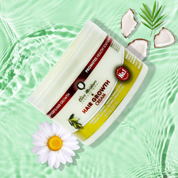 Olive Moisture Professional Hair Growth Cream - 237ml - Afro Hair Boutique