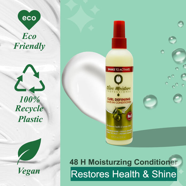 Olive Moisture Professional Curl Defining Leave In Conditioner - 250ml - Afro Hair Boutique