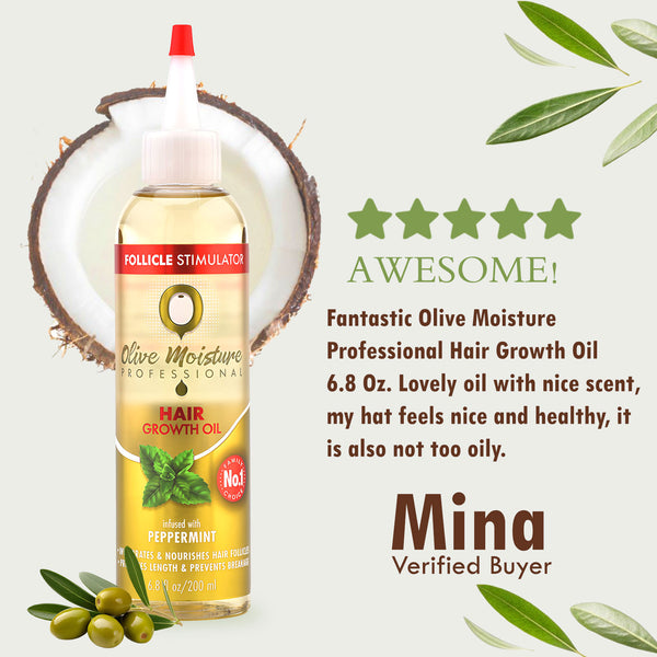 Olive Moisture Professional Hair Growth Oil - 200ml