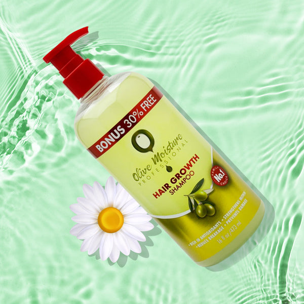 Olive Moisture Professional Hair Growth Shampoo - 473ml - Afro Hair Boutique