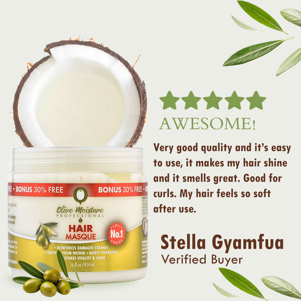 Olive Moisture Professional Hair Masque - 454ml