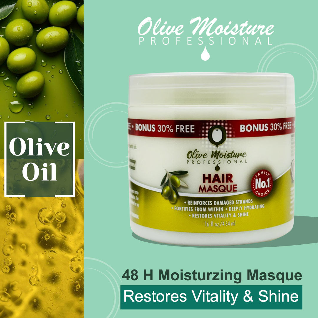 Olive Moisture Professional Hair Masque - 454ml
