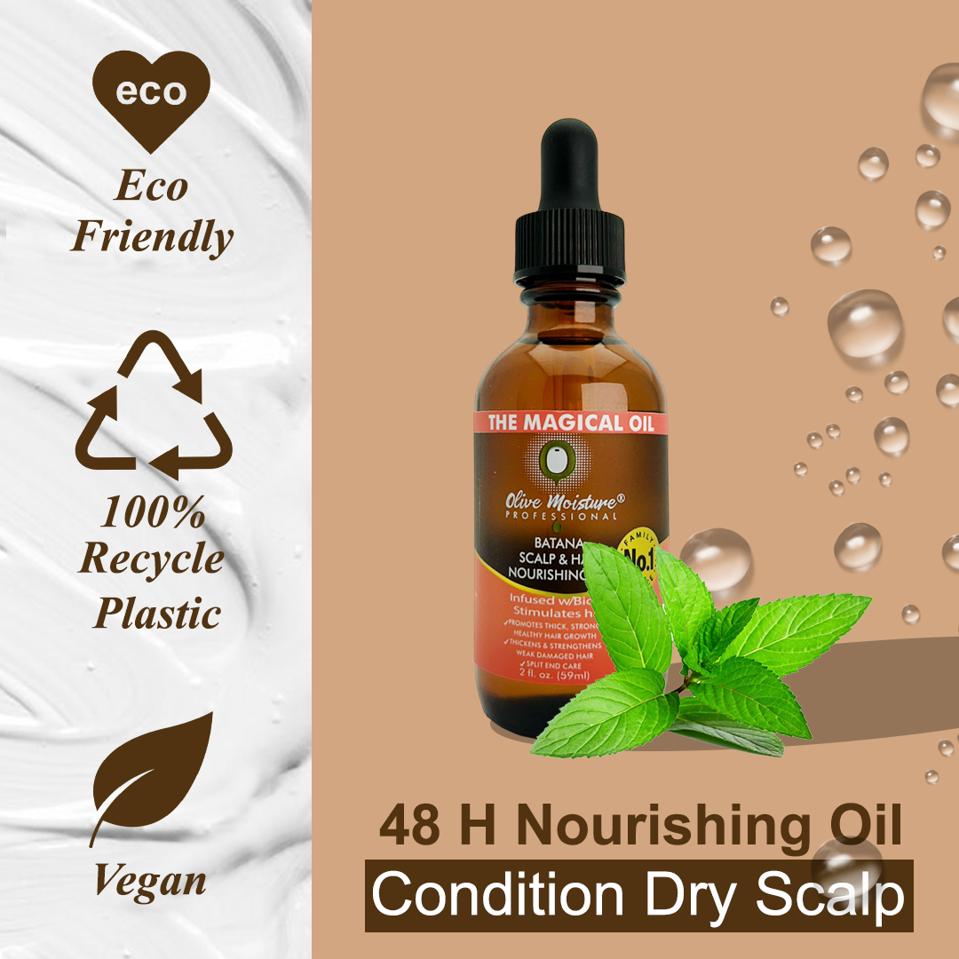 Olive Moisture Professional Batana Scalp And Hair Nourishing Oil 59ml - Afro Hair Boutique