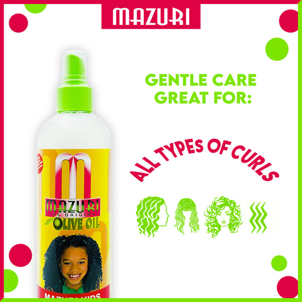 Mazuri Kids Olive Oil Detangling Spray 355ml - Afro Hair Boutique