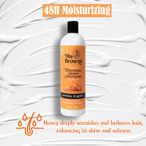 Ma Browns Traditional Creamy Conditioner With Oatmeal And Honey - 473ml