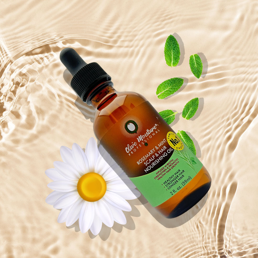 Olive Moisture Professional Rosemary And Mint Scalp And Hair Nourishing Oil 59ml - Afro Hair Boutique