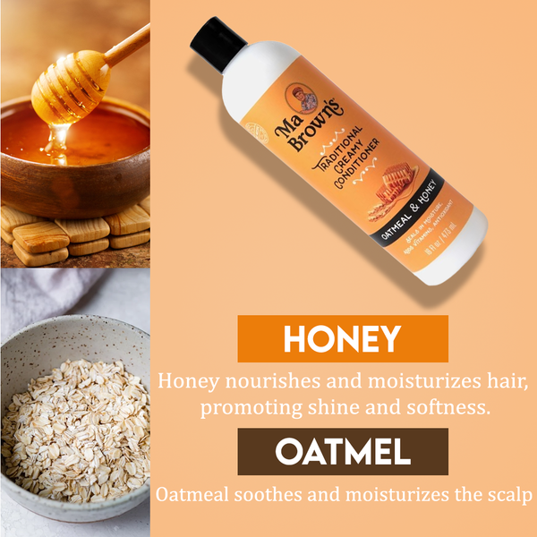 Ma Browns Traditional Creamy Conditioner With Oatmeal And Honey - 473ml