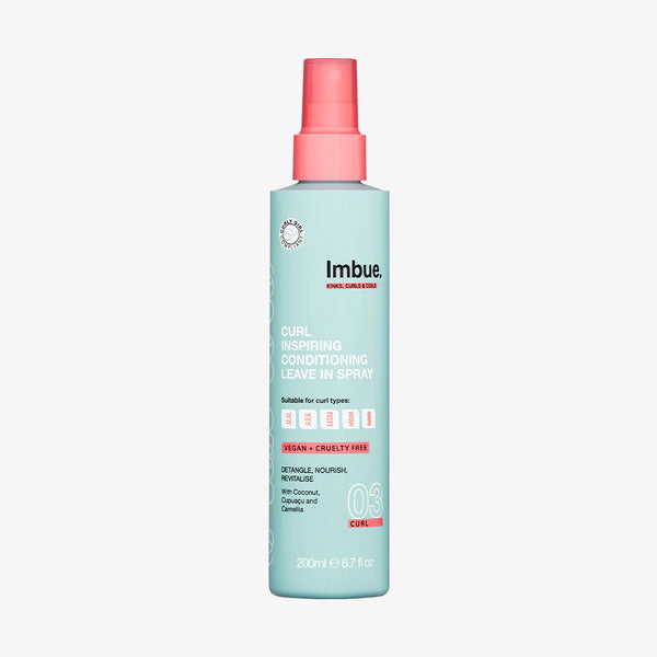 Imbue Curl Inspiring Conditioning Leave In Spray - Vegan & Curly Girl 200ml - Afro Hair Boutique
