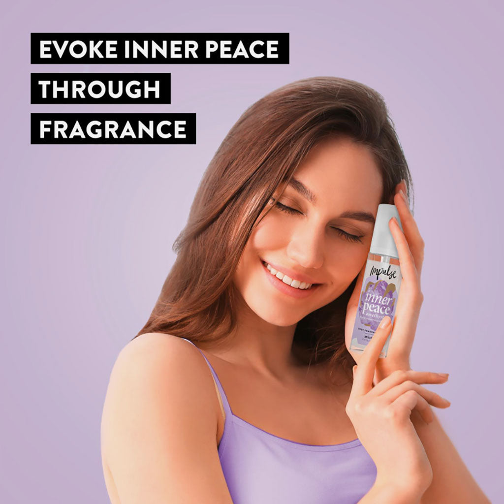 Impulse  Inner Peace Amethyst Body Fragrance Mist
