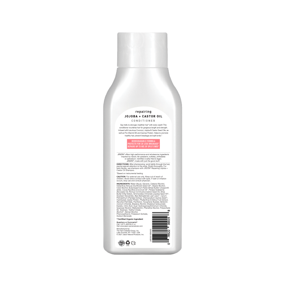 Jason Strong And Healthy Jojoba Plus Castor Oil Conditioner 454g