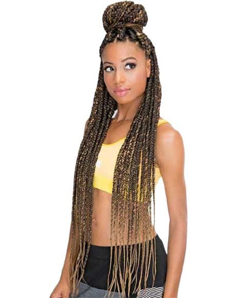 Janet Collection EZ Tex Syn Pre Stretched Braid