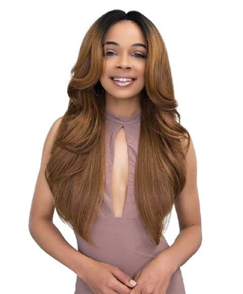 Janet Collection Extended Deep Part Syn June Lace Wig