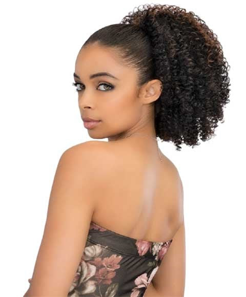 Janet Collection Noir Every Time Syn Afro Stylish String