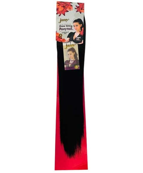 Jazzy Yaki Syn Drawstring Ponytail