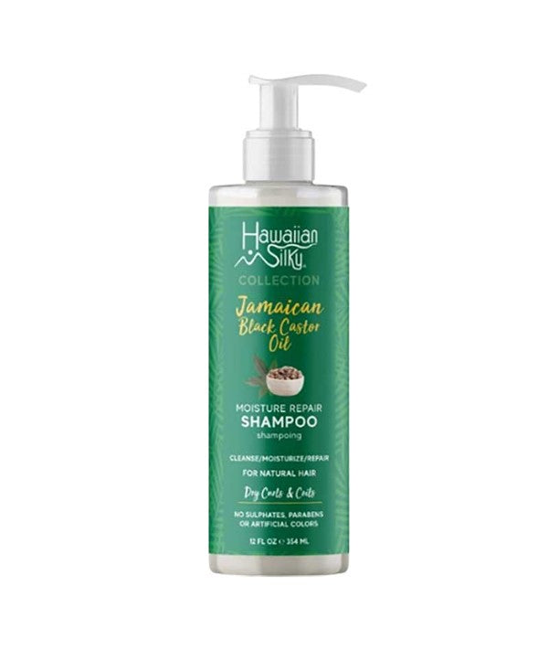 JF Labs Hawaiian Silky Jamaican Black Castor Moisture Repair Shampoo