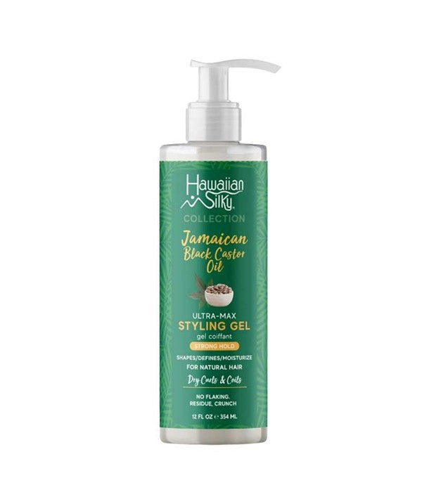 JF Labs Hawaiian Silky Jamaican Black Castor Oil Ultra Max Styling Gel