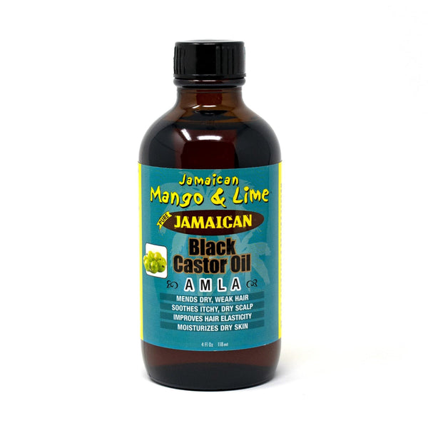 Jamaican Mango And Lime Black Castor Oil Amla 118ml / 237ml - Afro Hair Boutique