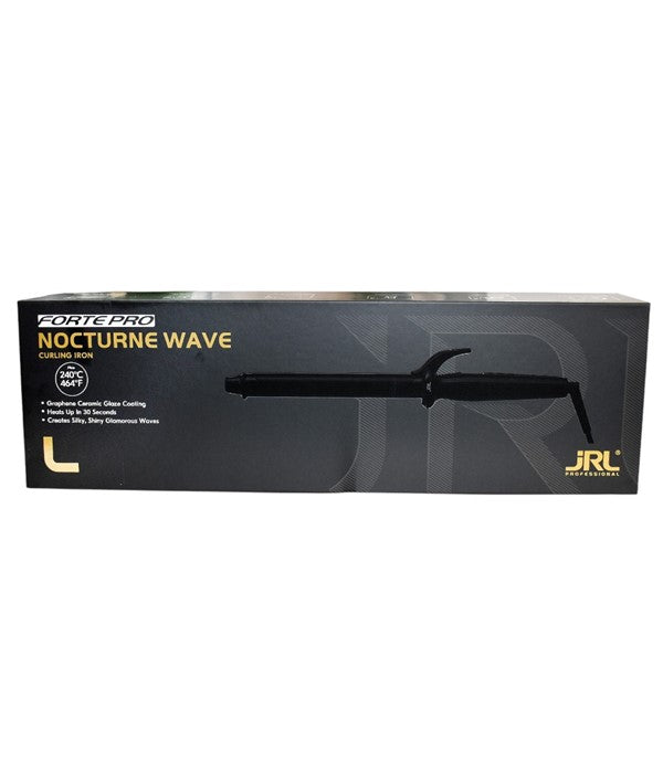JRL Professional  Forte Pro Nocturne Wave Curling Iron Black