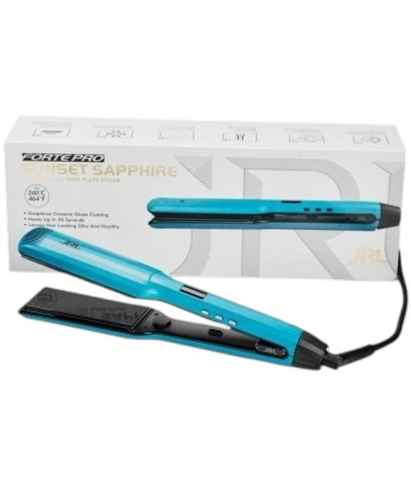 JRL Professional  Forte Pro Sunset Sapphire Wide Plate Styler Blue