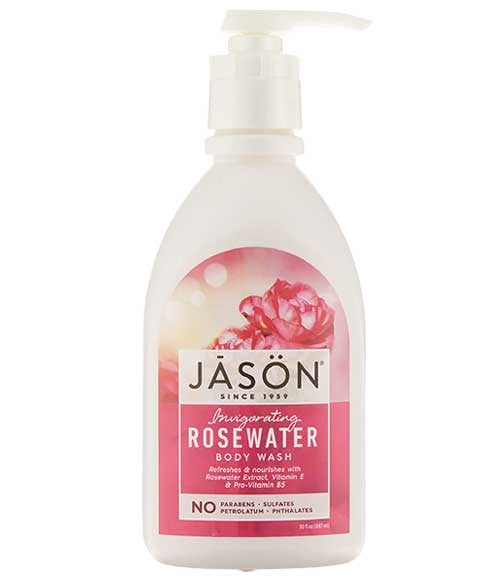 Jason  Invigorating Rose Water Body Wash
