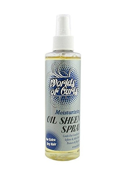 J. Strickland Africa Worlds Of Curls Moisturizing Oil Sheen Spray