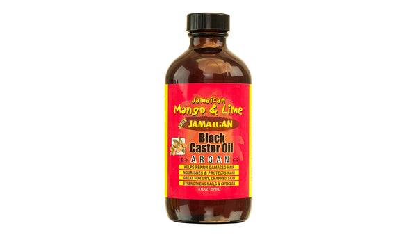 Jamaican Mango And Lime Black Castor Oil Argan 118ml / 237ml - Afro Hair Boutique