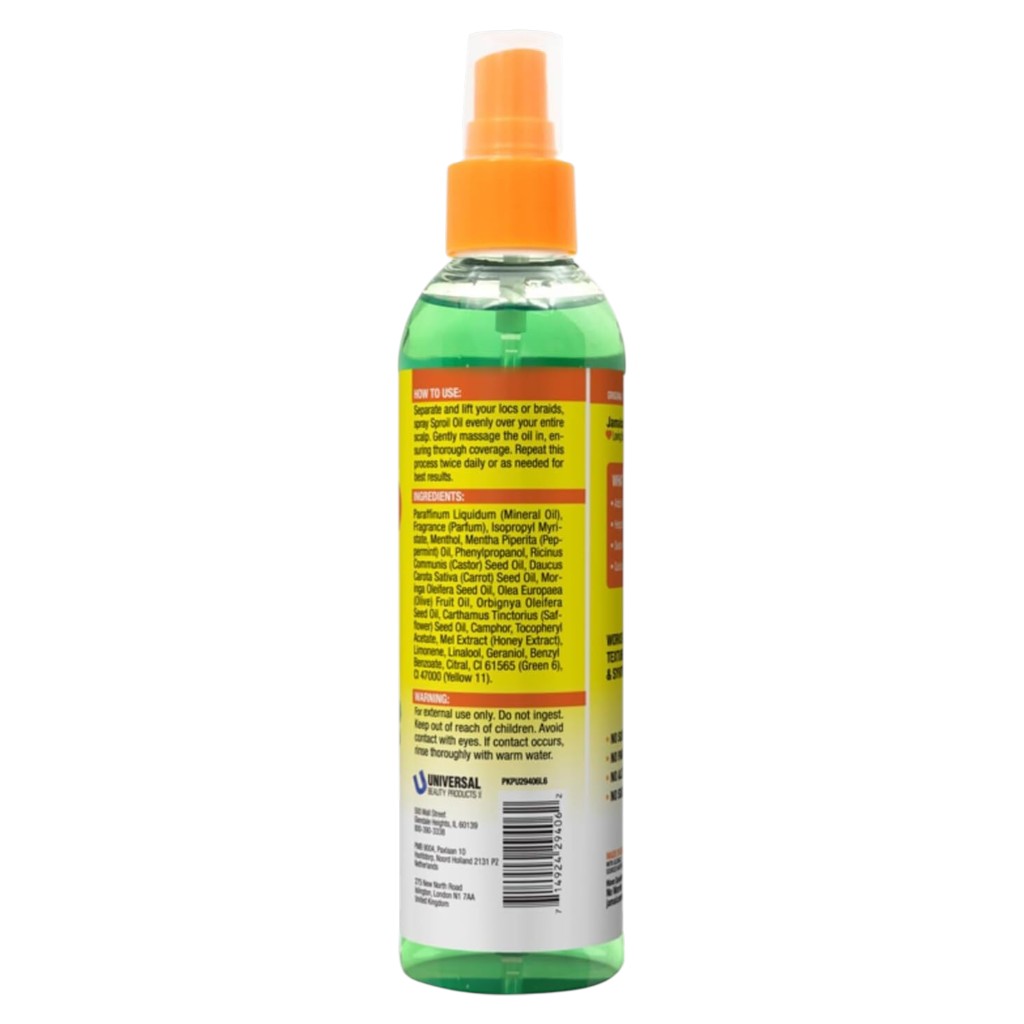 Jamaican Mango And Lime Sproil Spray Oil 177ml