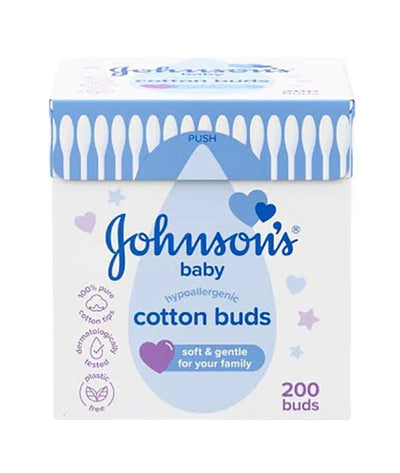 Johnson And Johnson Baby Cotton Buds 200buds
