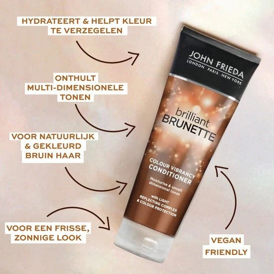 John Frieda  Brilliant Brunette Colour Vibrancy Conditioner