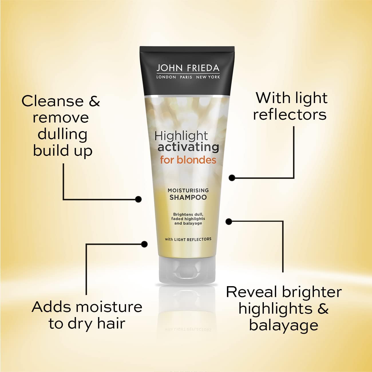John Frieda  Highlight Activating Moisturising Shampoo For Blonde