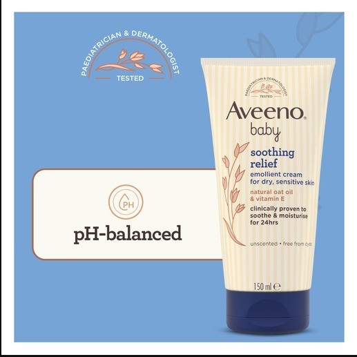 Johnson And Johnson  Aveeno Baby Soothing Relief Emollient Cream